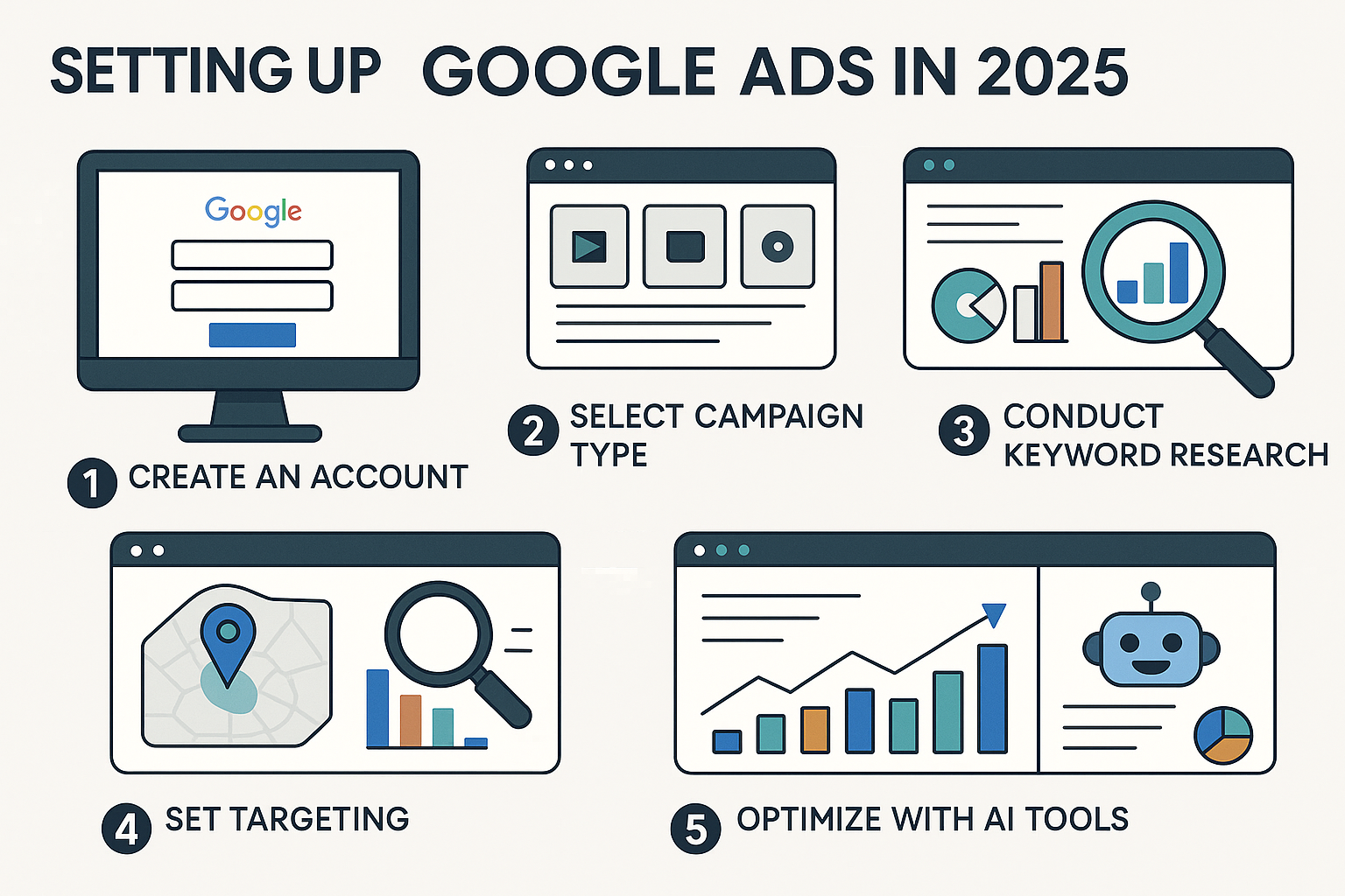 Raketenstart für Ihr Unternehmen: So richten Sie Google Ads im Jahr 2025 ein