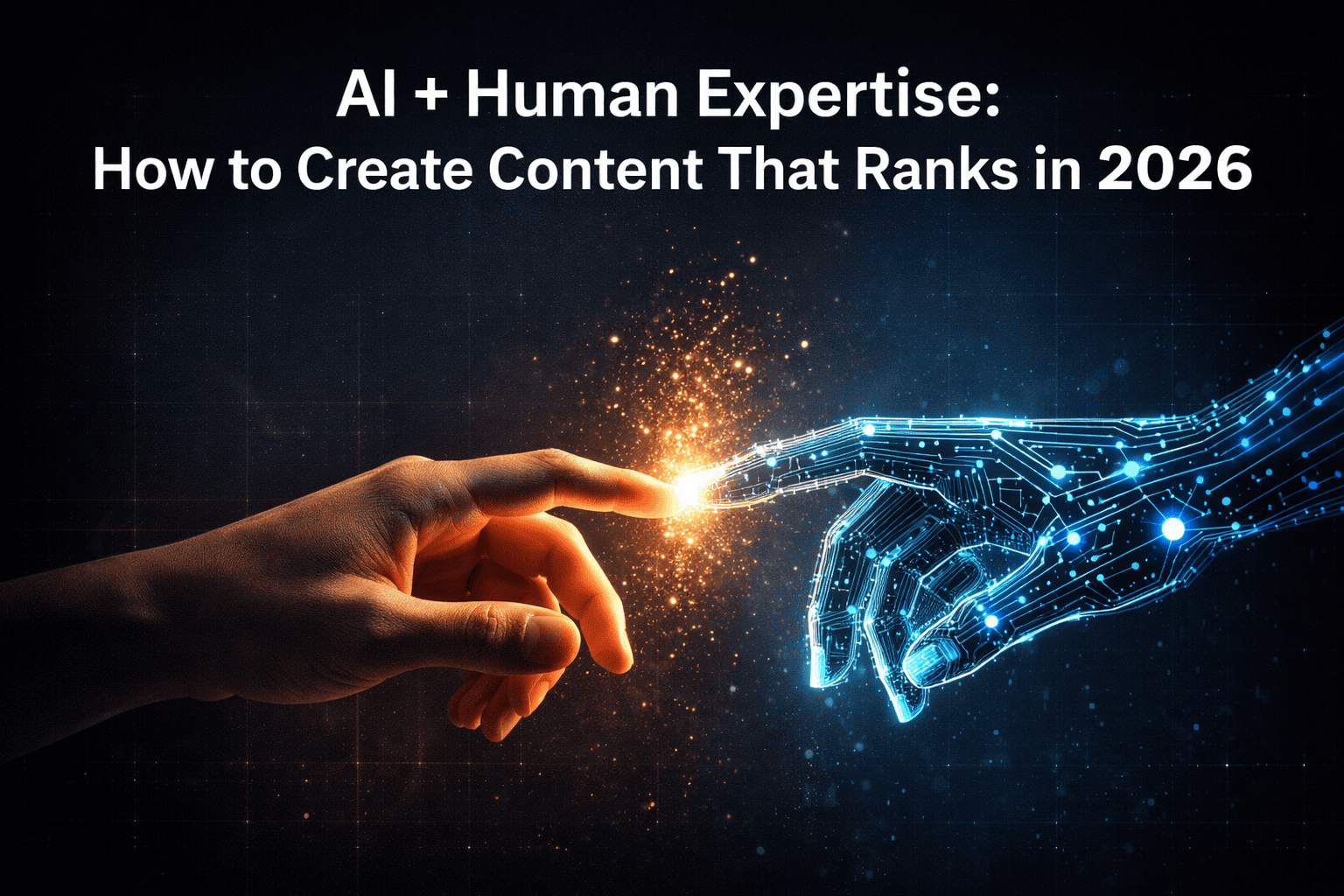 AI + Human Expertise: How to Create Content That Ranks in 2026